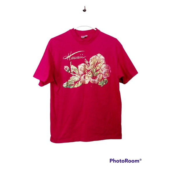 Vintage Beefy-T Single Stitch Hawaii Tourist T-Shirt - Picture 1 of 6